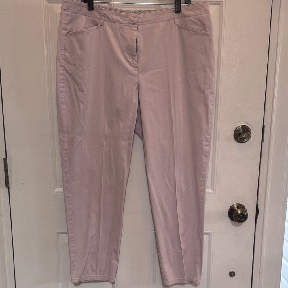 J. Jill Soft pink Purple Chino Pants